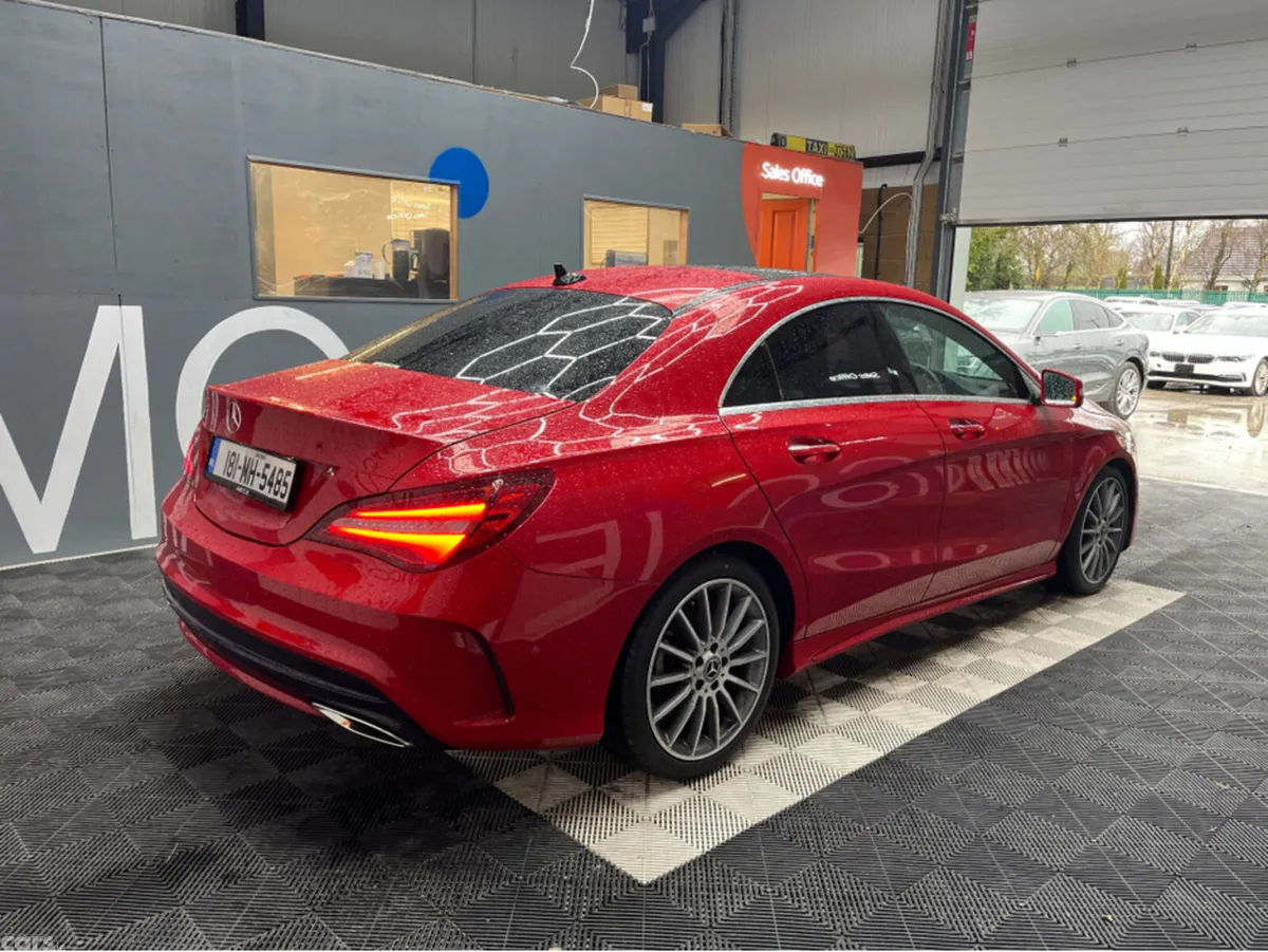 Mercedes-Benz CLA Saloon, Petrol, 2018, Red