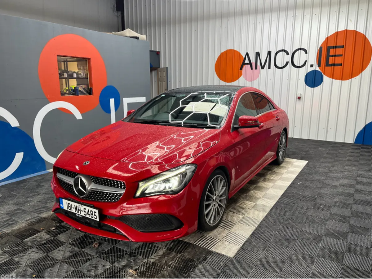 Mercedes-Benz CLA Saloon, Petrol, 2018, Red