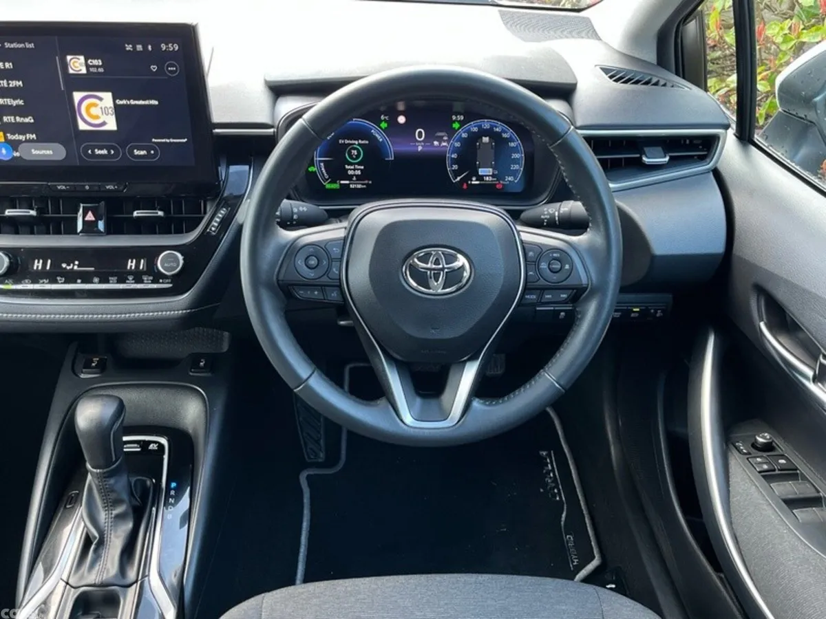 Toyota Corolla Saloon, Petrol Hybrid, 2023, White