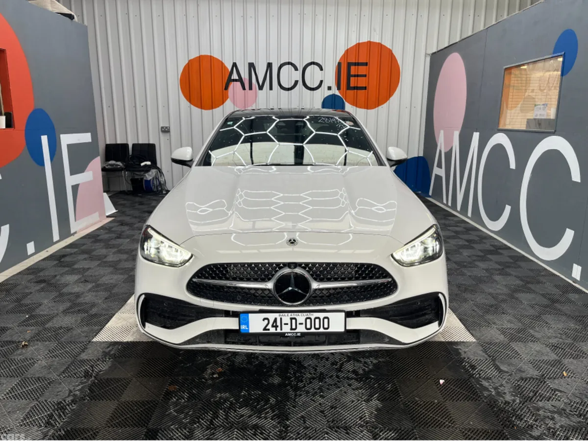 Mercedes-Benz C-Class Saloon, Petrol Plug-in Hybrid, 2024, White