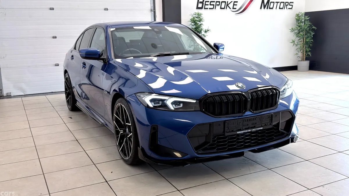 BMW 3-Series Saloon, Petrol Hybrid, 2024, Blue
