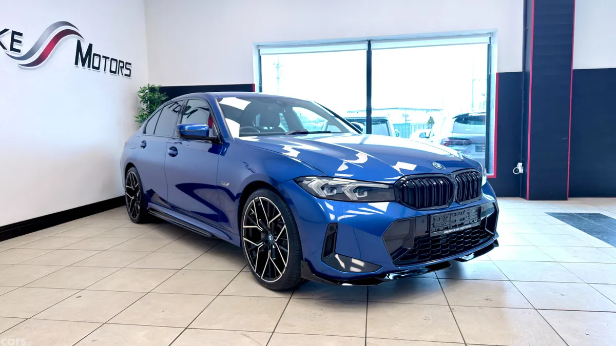 BMW 3-Series Saloon, Petrol Hybrid, 2024, Blue
