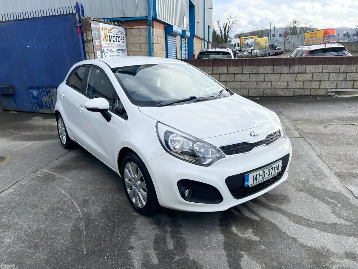 Kia Rio Hatchback, Diesel, 2014, White