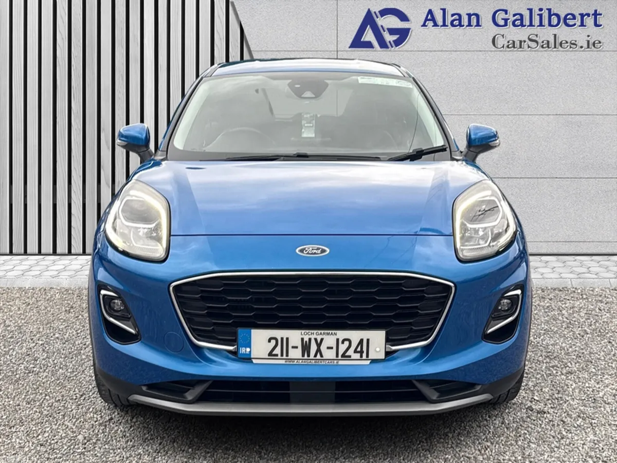 Ford Puma MPV, Petrol Hybrid, 2021, Blue