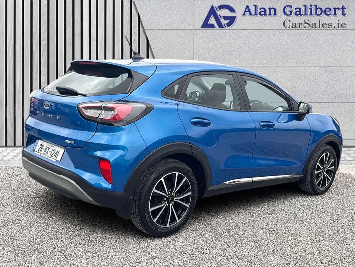 Ford Puma MPV, Petrol Hybrid, 2021, Blue