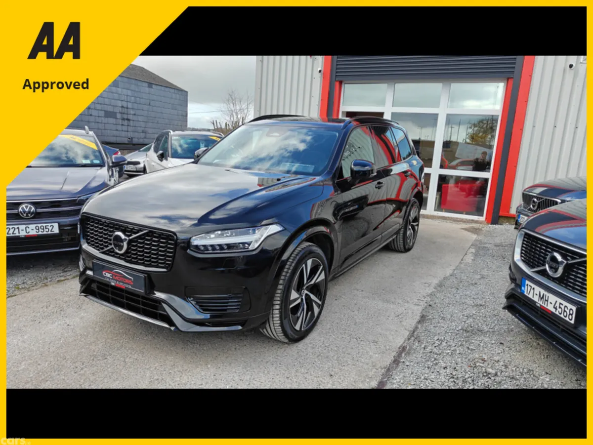 Volvo XC90 SUV, Petrol Plug-in Hybrid, 2023, Black