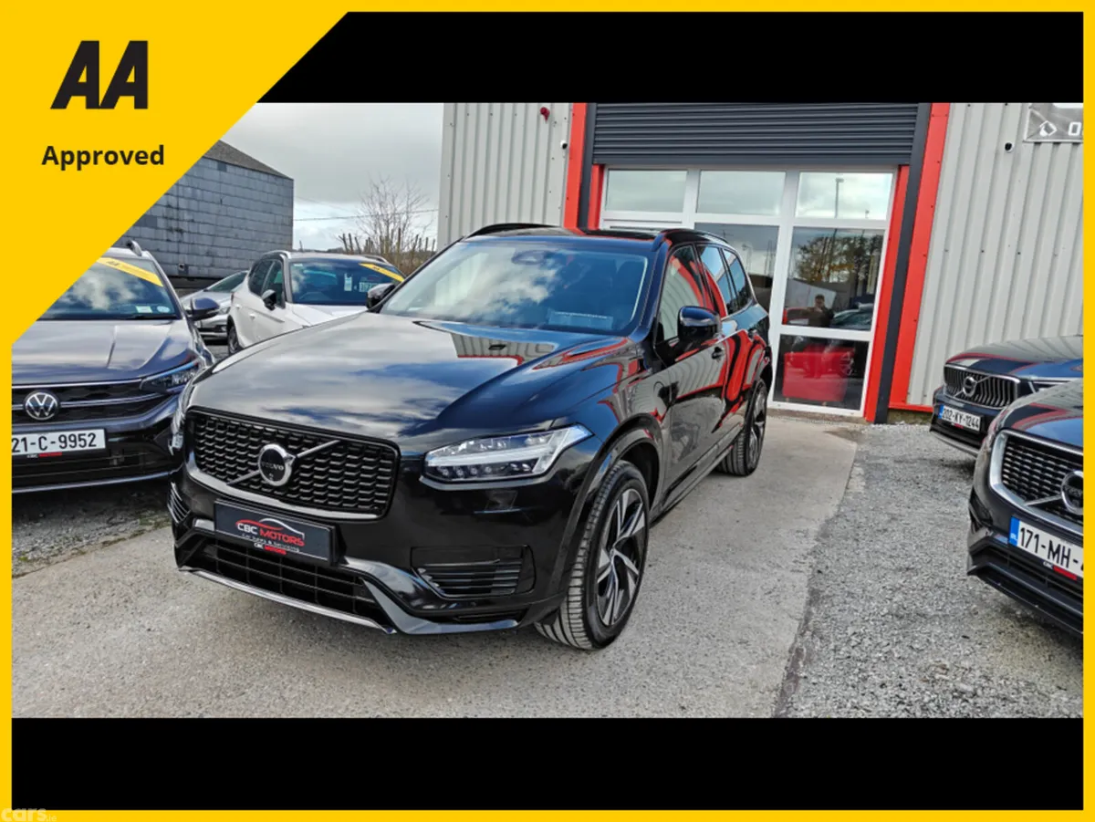 Volvo XC90 SUV, Petrol Plug-in Hybrid, 2023, Black