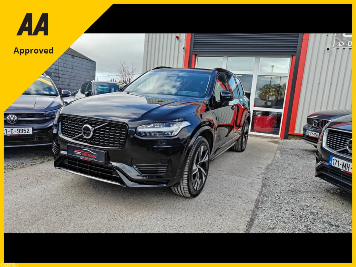 Volvo XC90 SUV, Petrol Plug-in Hybrid, 2023, Black