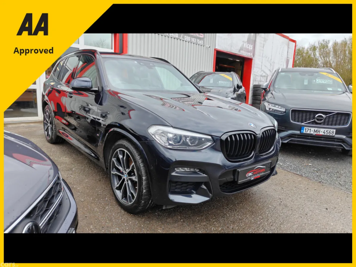 BMW X3 SUV, Petrol Plug-in Hybrid, 2021, Black