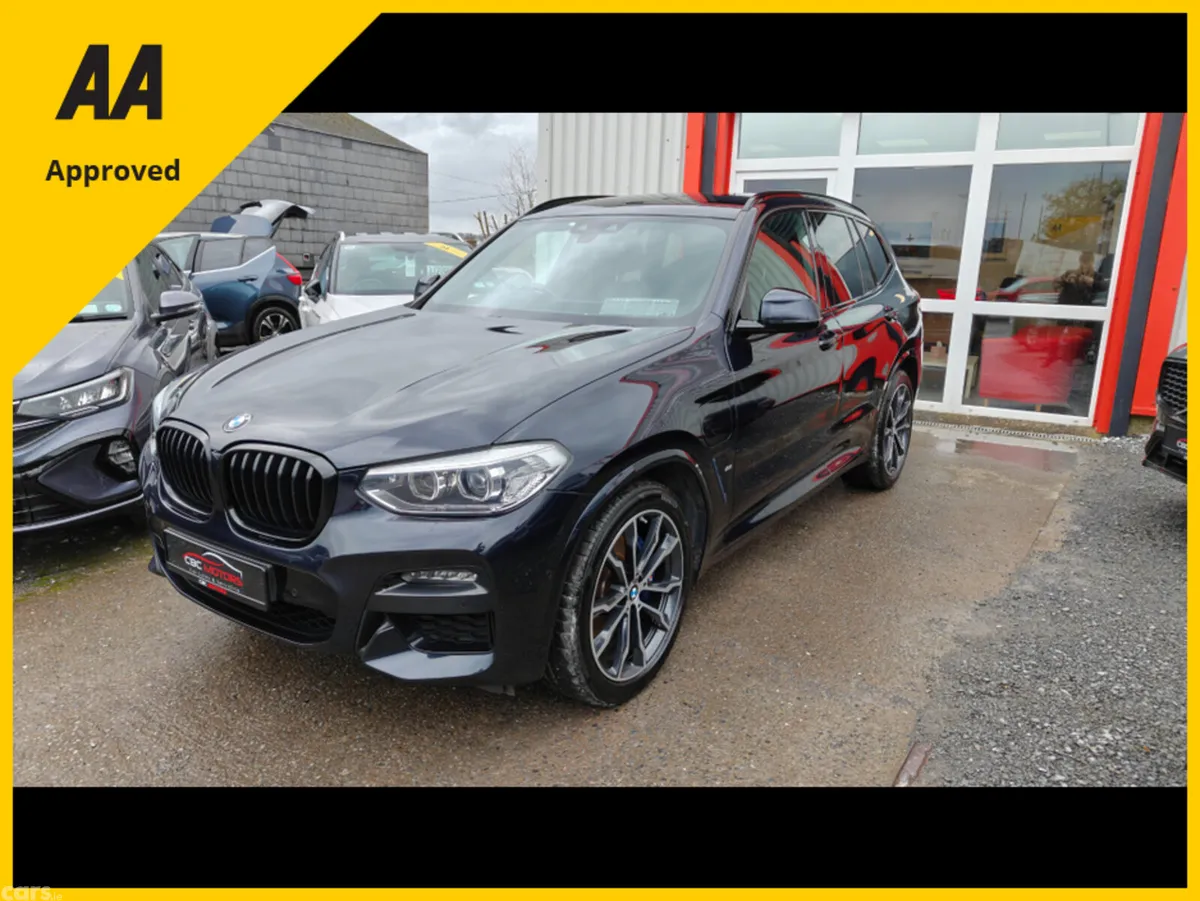 BMW X3 SUV, Petrol Plug-in Hybrid, 2021, Black