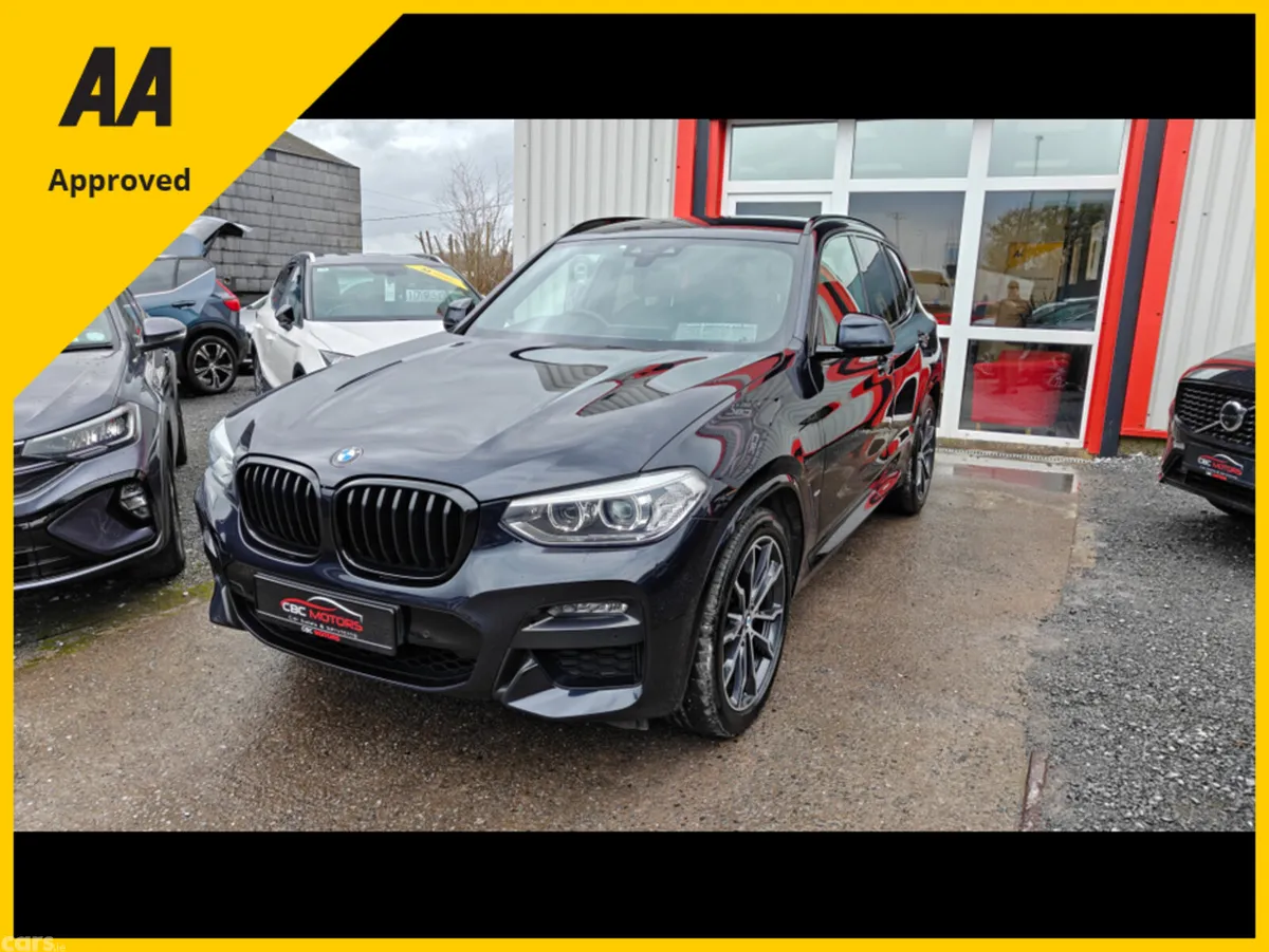 BMW X3 SUV, Petrol Plug-in Hybrid, 2021, Black
