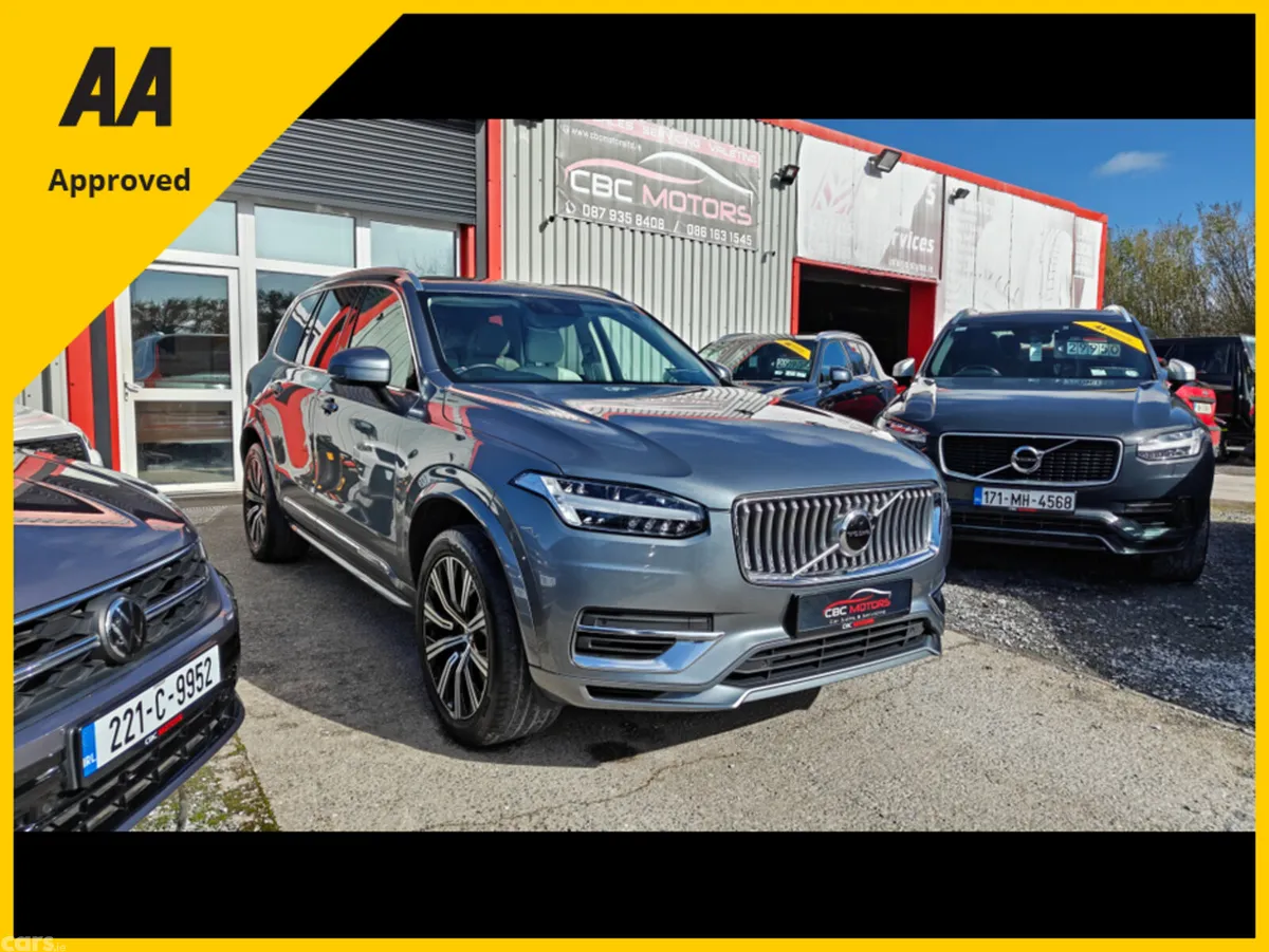 Volvo XC90 SUV, Petrol Plug-in Hybrid, 2019, Grey