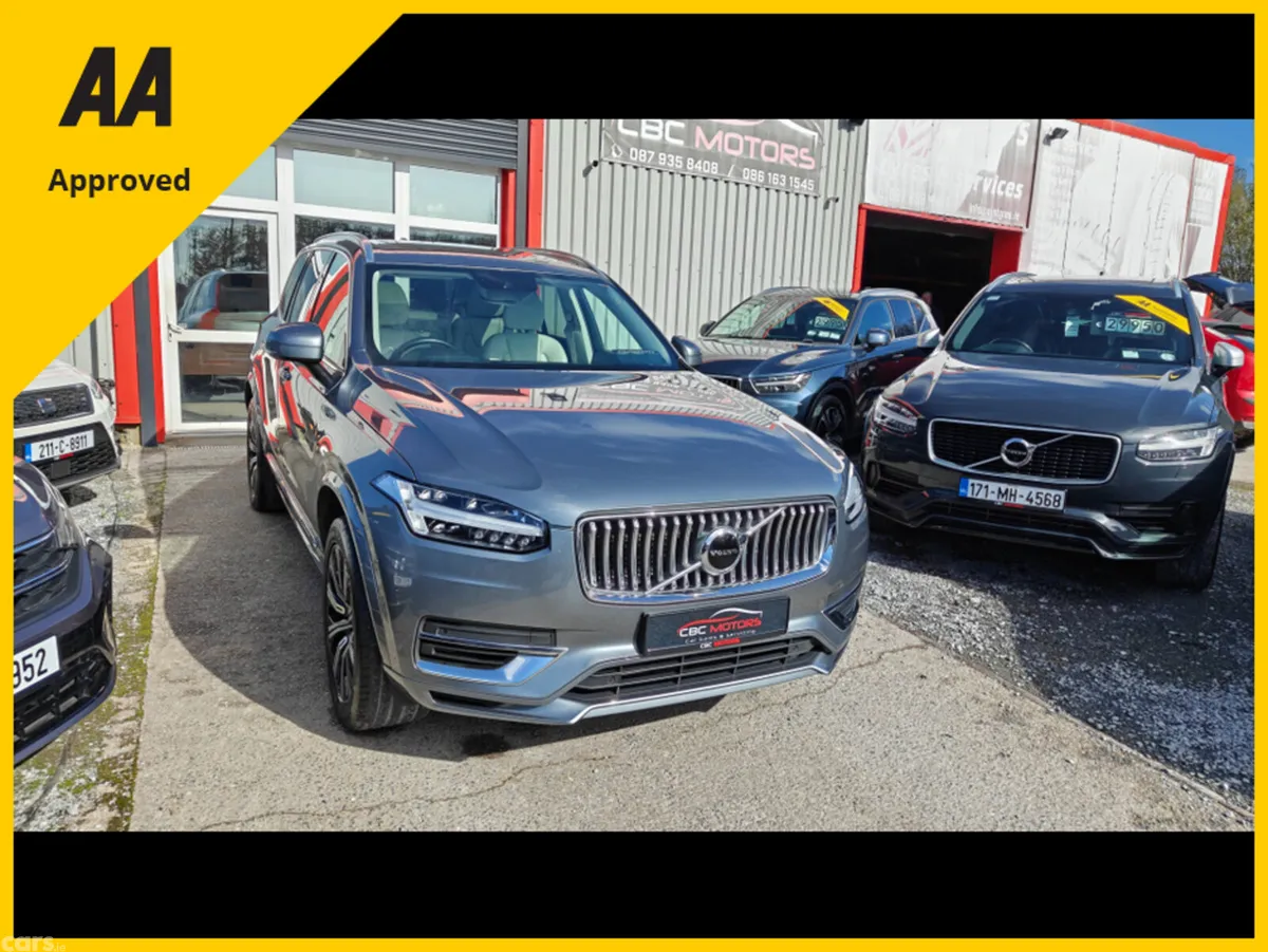 Volvo XC90 SUV, Petrol Plug-in Hybrid, 2019, Grey