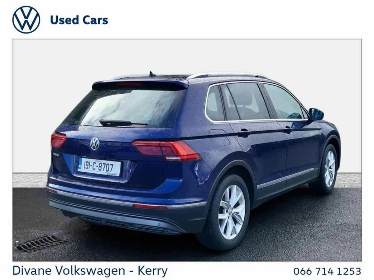 Volkswagen Tiguan SUV, Diesel, 2019, Blue