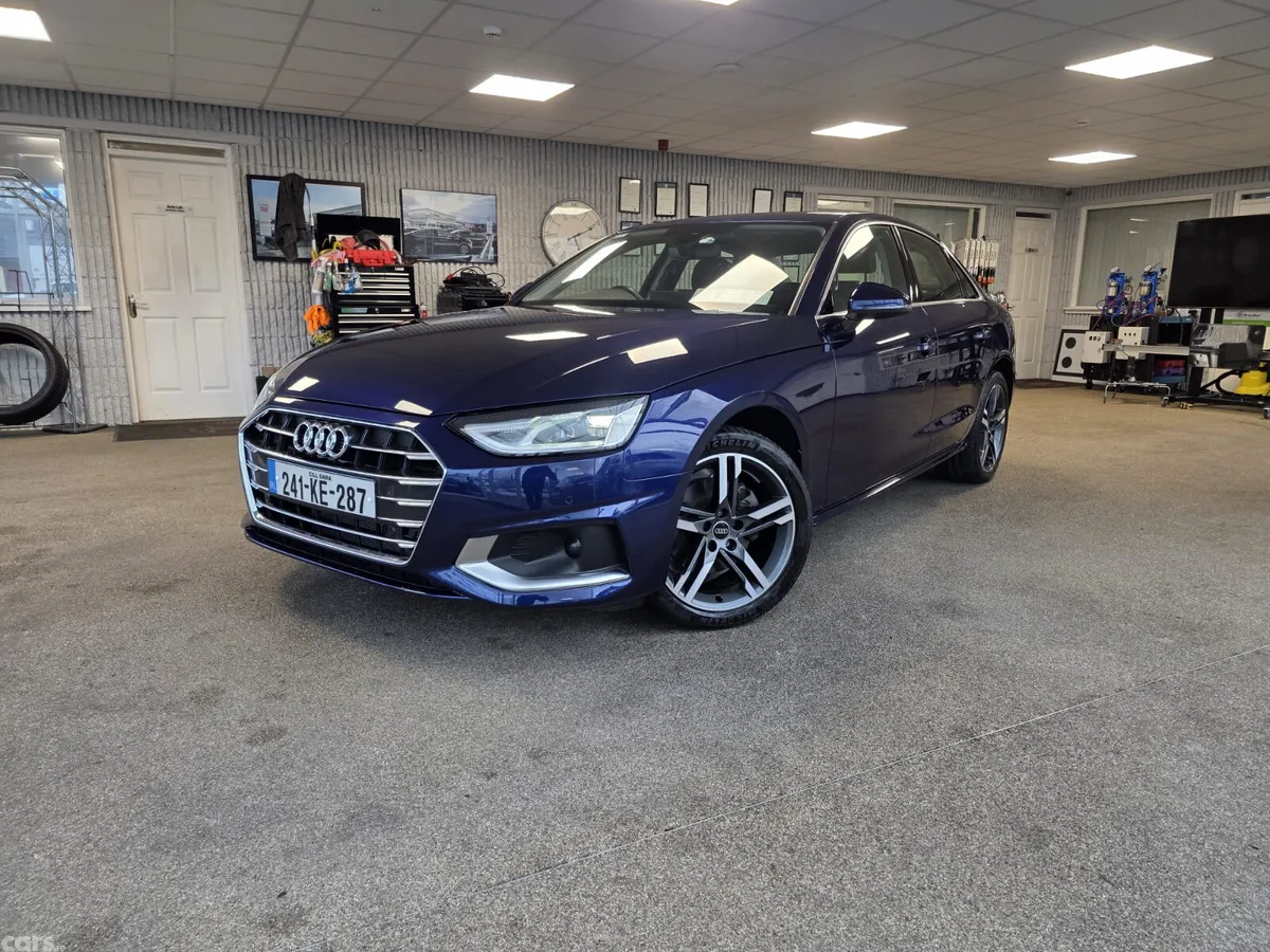 Audi A4 Saloon, Diesel, 2024, Blue