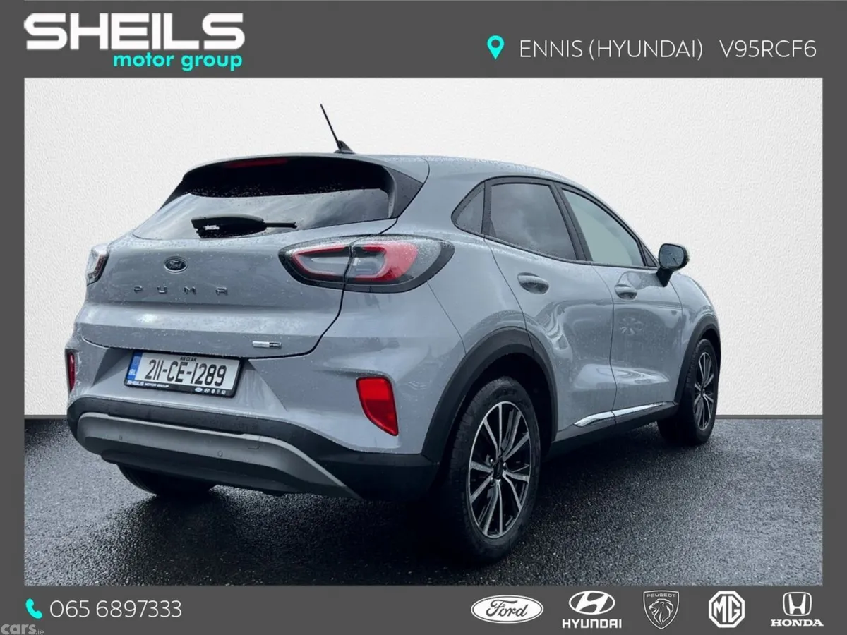 Ford Puma MPV, Petrol Hybrid, 2021, Grey