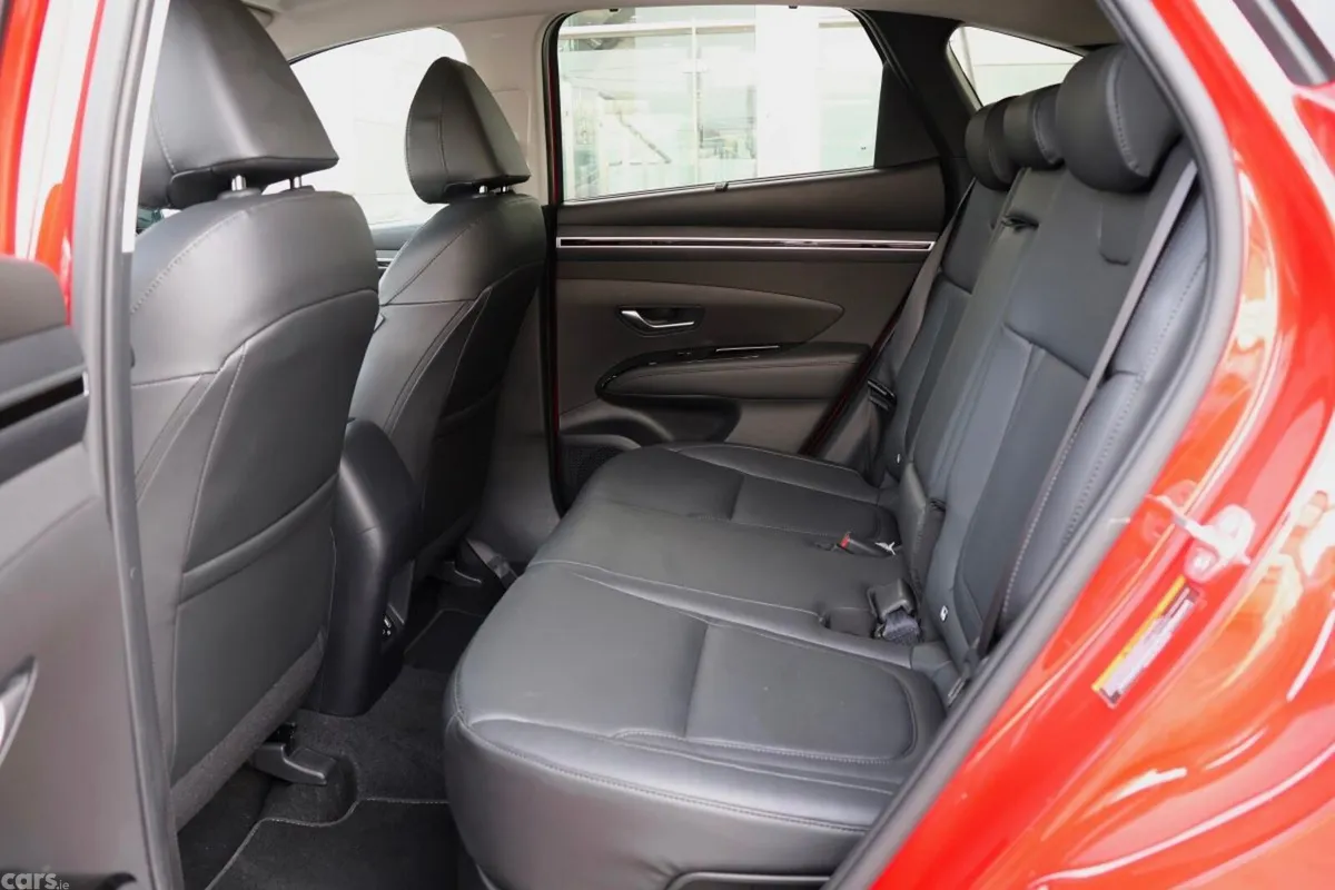 Hyundai Tucson SUV, Petrol Hybrid, 2024, Red