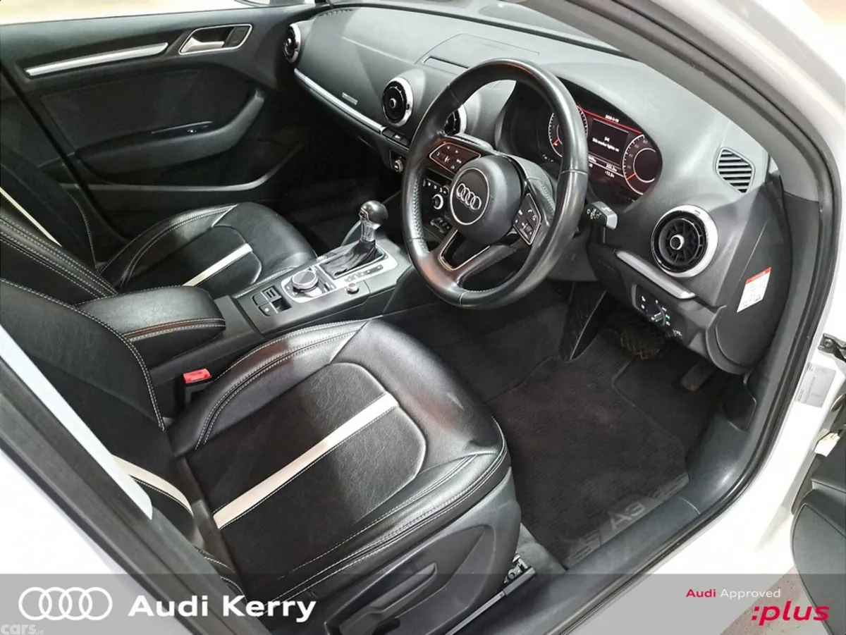 Audi A3 Saloon, Petrol, 2017, White