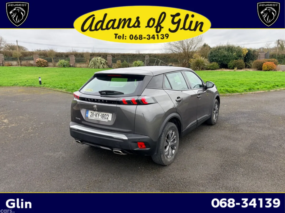 Peugeot 2008 SUV, Petrol, 2021, Grey