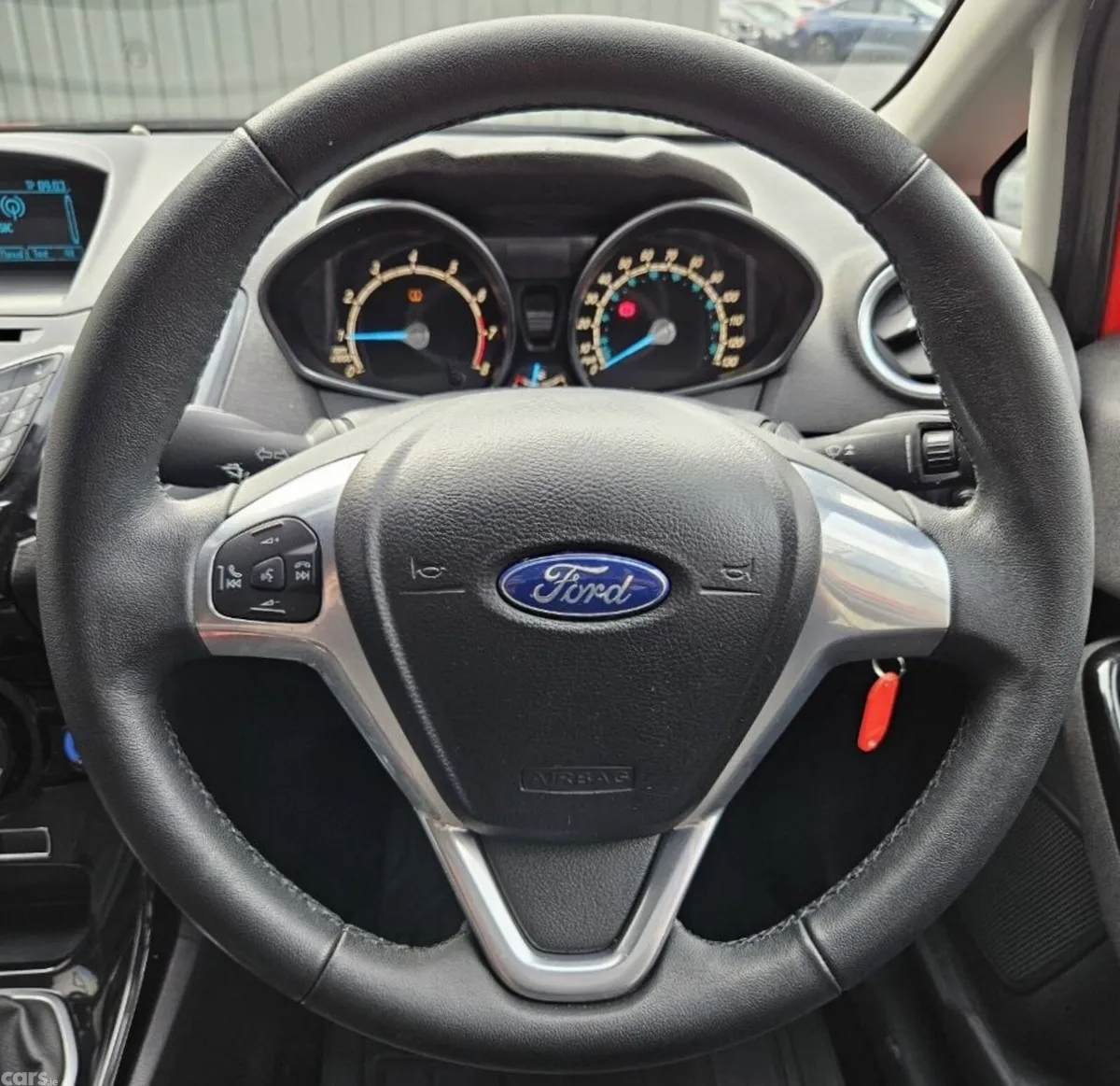 Ford Fiesta Hatchback, Petrol, 2014, Red