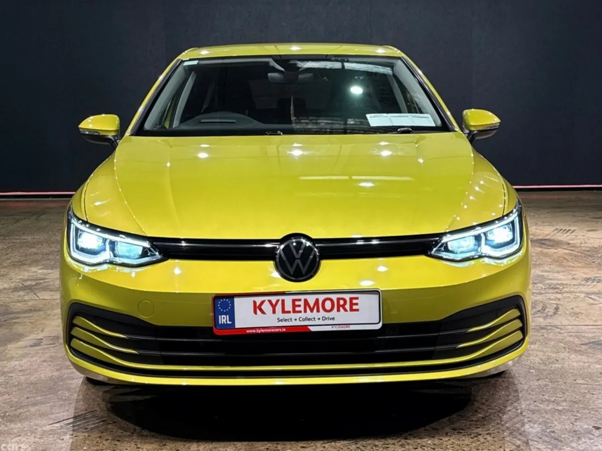 Volkswagen Golf Hatchback, Petrol Hybrid, 2021, Yellow