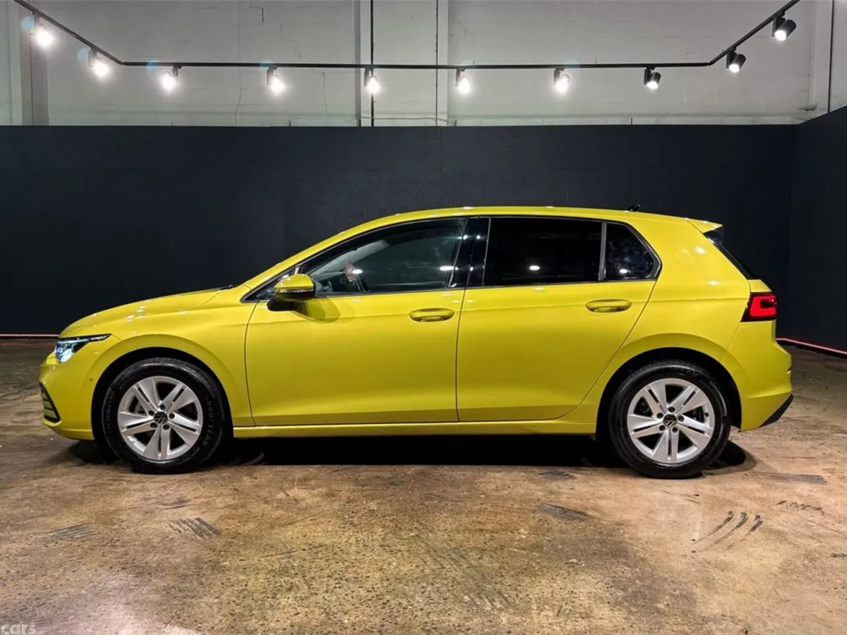Volkswagen Golf Hatchback, Petrol Hybrid, 2021, Yellow
