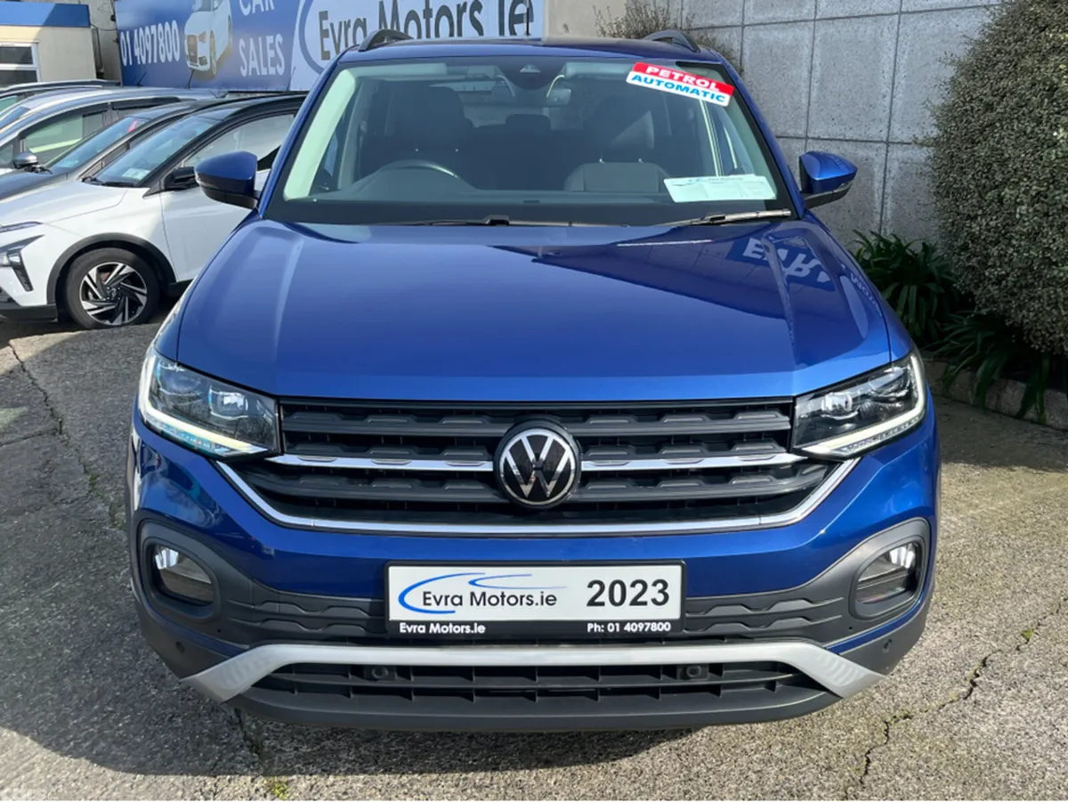 Volkswagen T-Cross SUV, Petrol, 2023, Blue