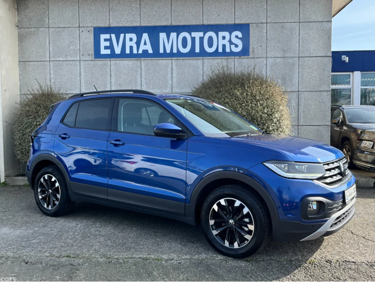 Volkswagen T-Cross SUV, Petrol, 2023, Blue