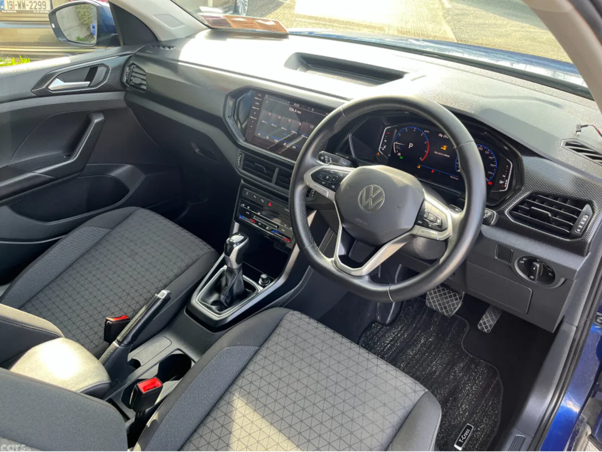Volkswagen T-Cross SUV, Petrol, 2023, Blue