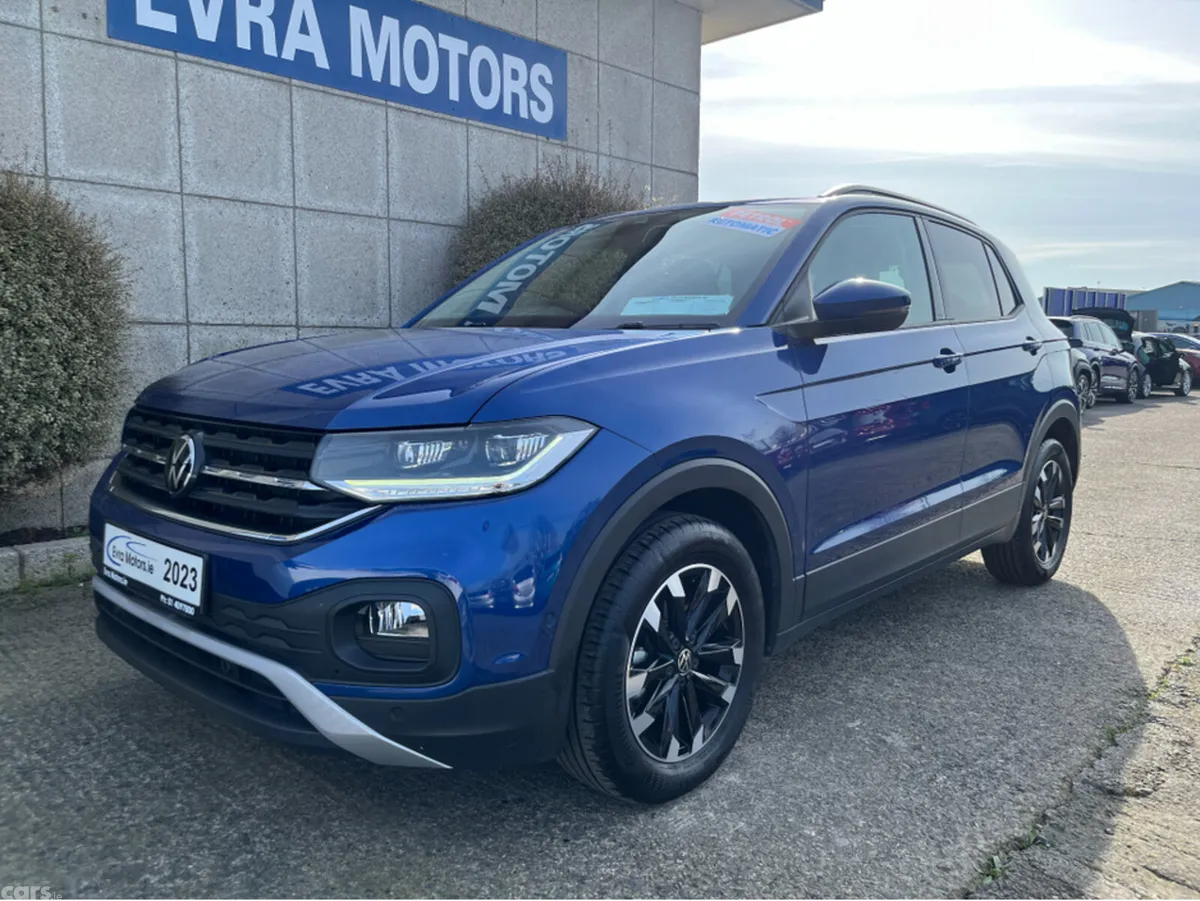 Volkswagen T-Cross SUV, Petrol, 2023, Blue