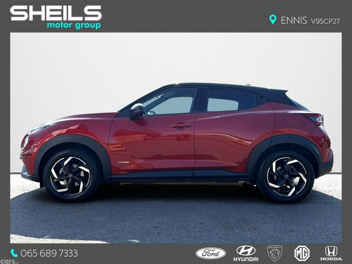 Nissan Juke SUV, Petrol Hybrid, 2023, Orange
