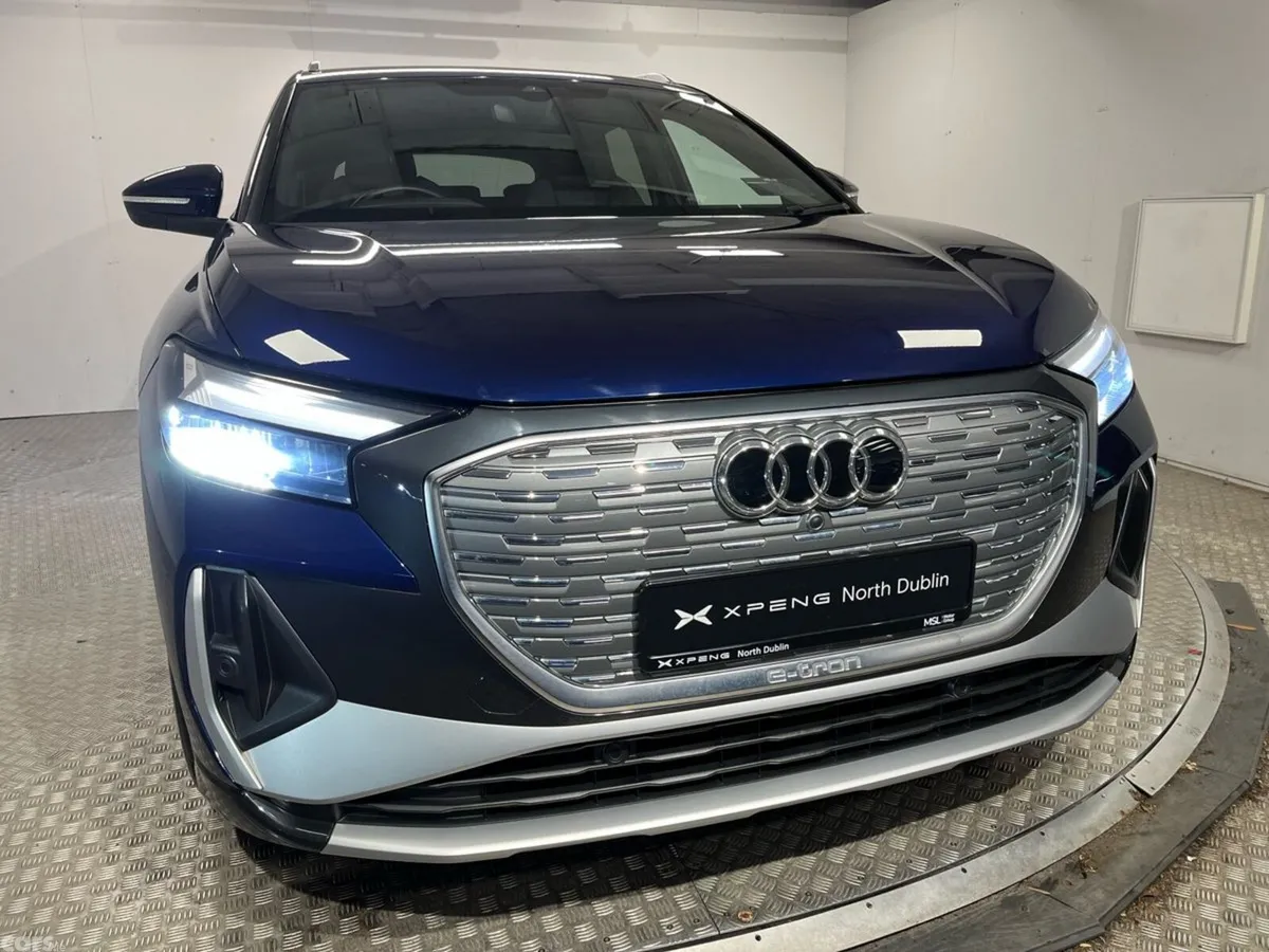 Audi Q4 e-tron SUV, Electric, 2024, Blue