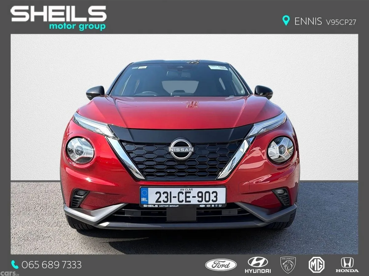 Nissan Juke SUV, Petrol Hybrid, 2023, Orange