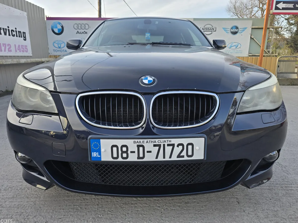 BMW 5-Series Saloon, Diesel, 2008, Black
