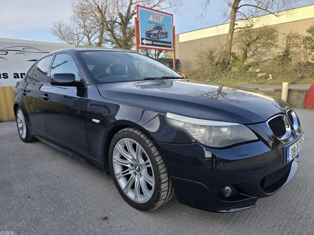 BMW 5-Series Saloon, Diesel, 2008, Black