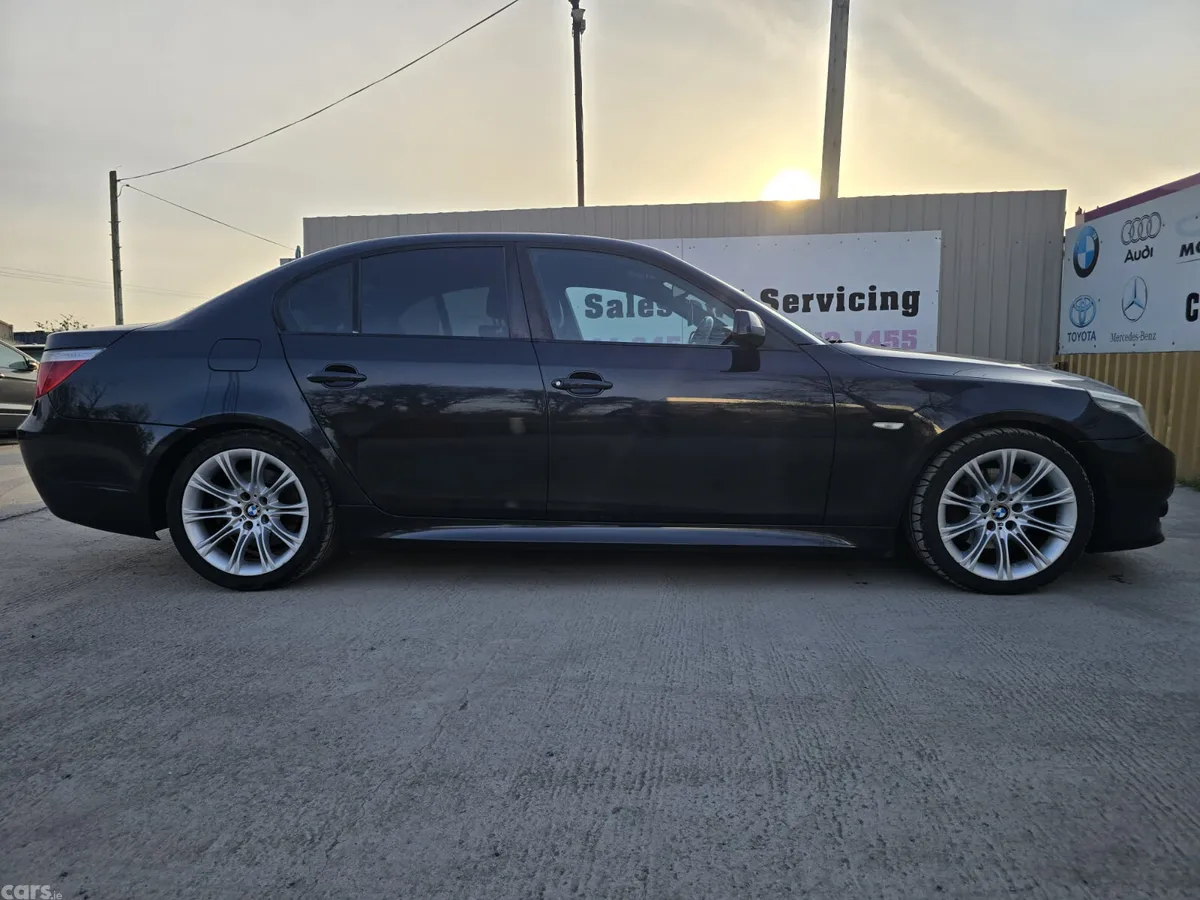 BMW 5-Series Saloon, Diesel, 2008, Black