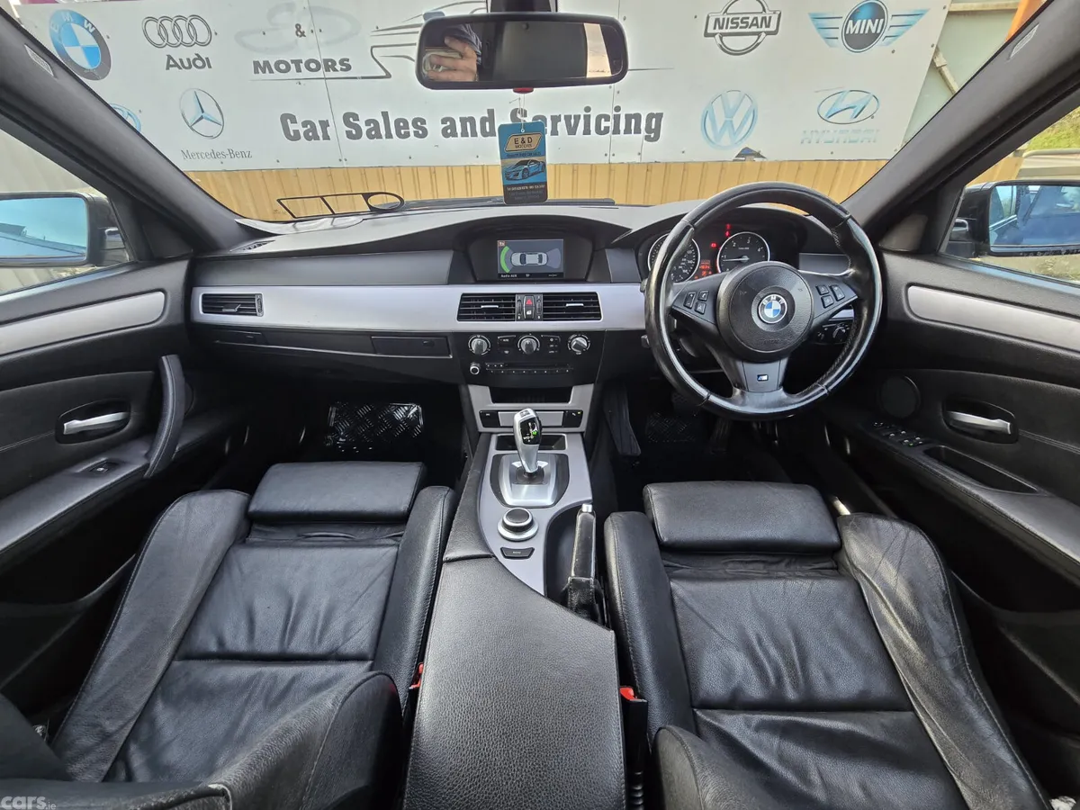 BMW 5-Series Saloon, Diesel, 2008, Black