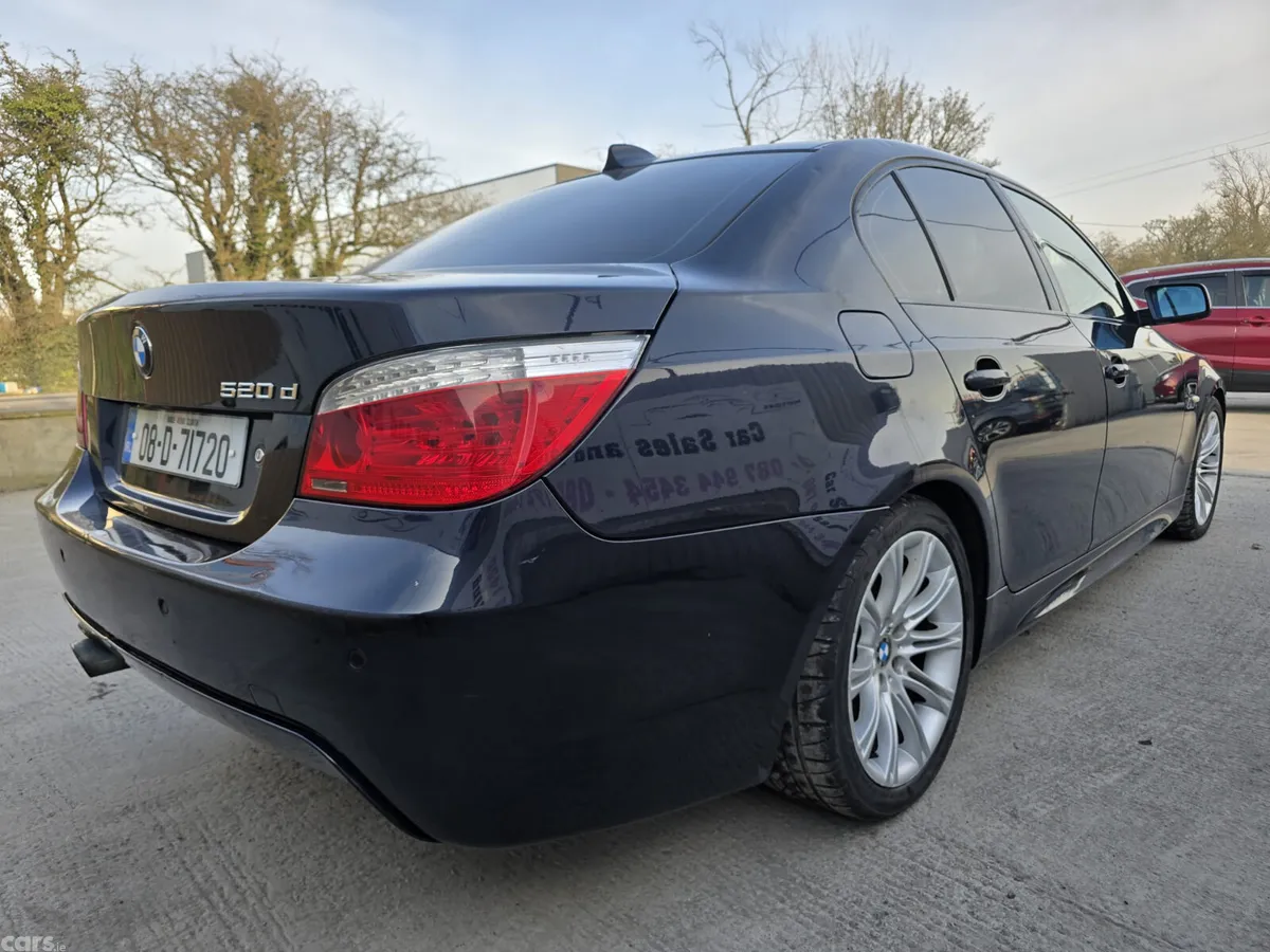 BMW 5-Series Saloon, Diesel, 2008, Black