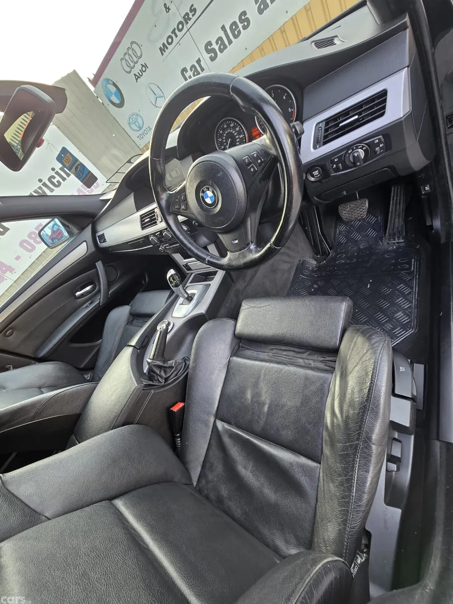 BMW 5-Series Saloon, Diesel, 2008, Black