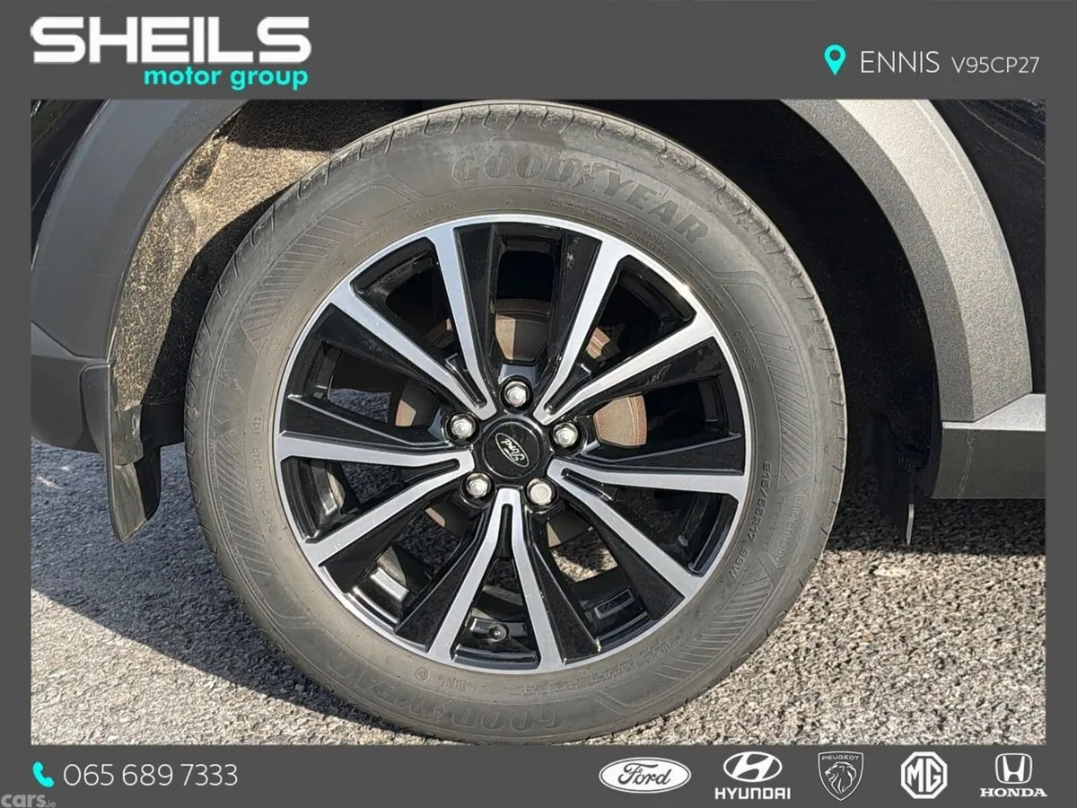 Ford Puma SUV, Petrol Hybrid, 2023, Black