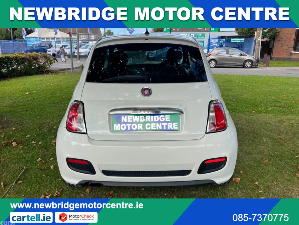 Fiat 500 Hatchback, Petrol, 2014, White