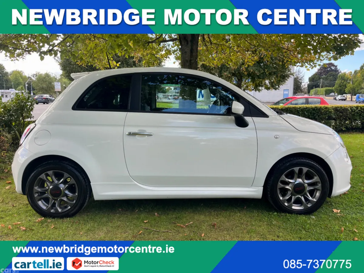 Fiat 500 Hatchback, Petrol, 2014, White