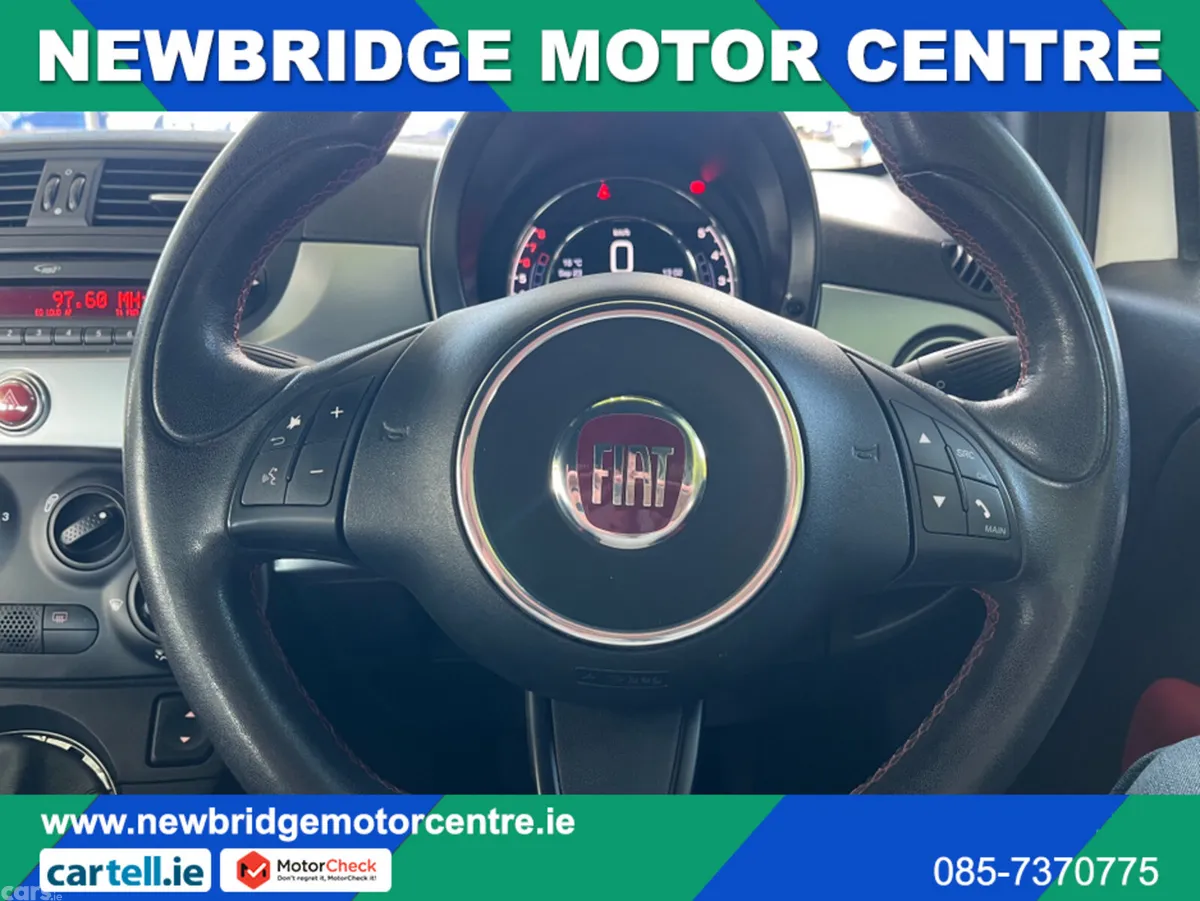 Fiat 500 Hatchback, Petrol, 2014, White