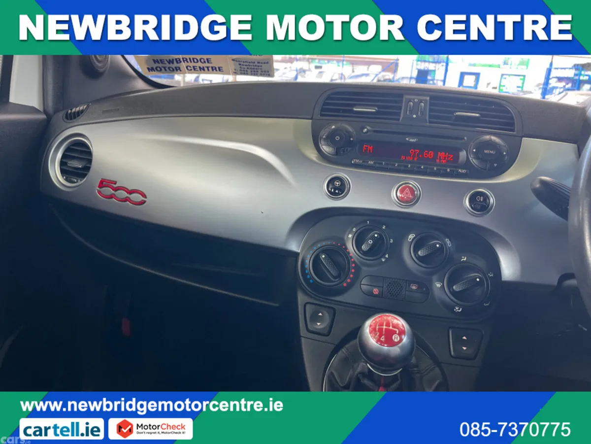 Fiat 500 Hatchback, Petrol, 2014, White