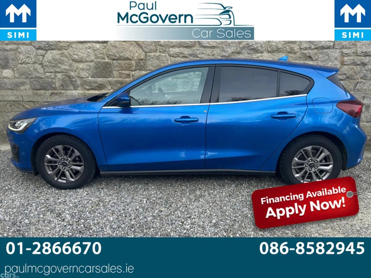 Ford Focus Hatchback, Petrol, 2023, Blue