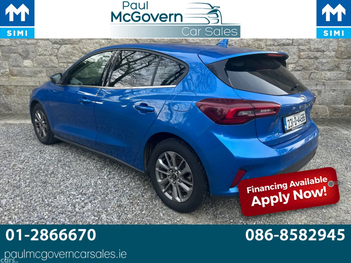 Ford Focus Hatchback, Petrol, 2023, Blue