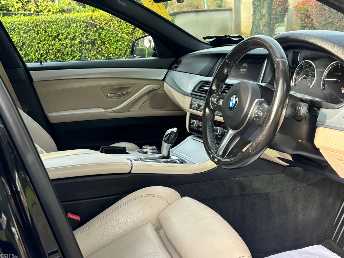 BMW 5-Series Saloon, Diesel, 2015, Black