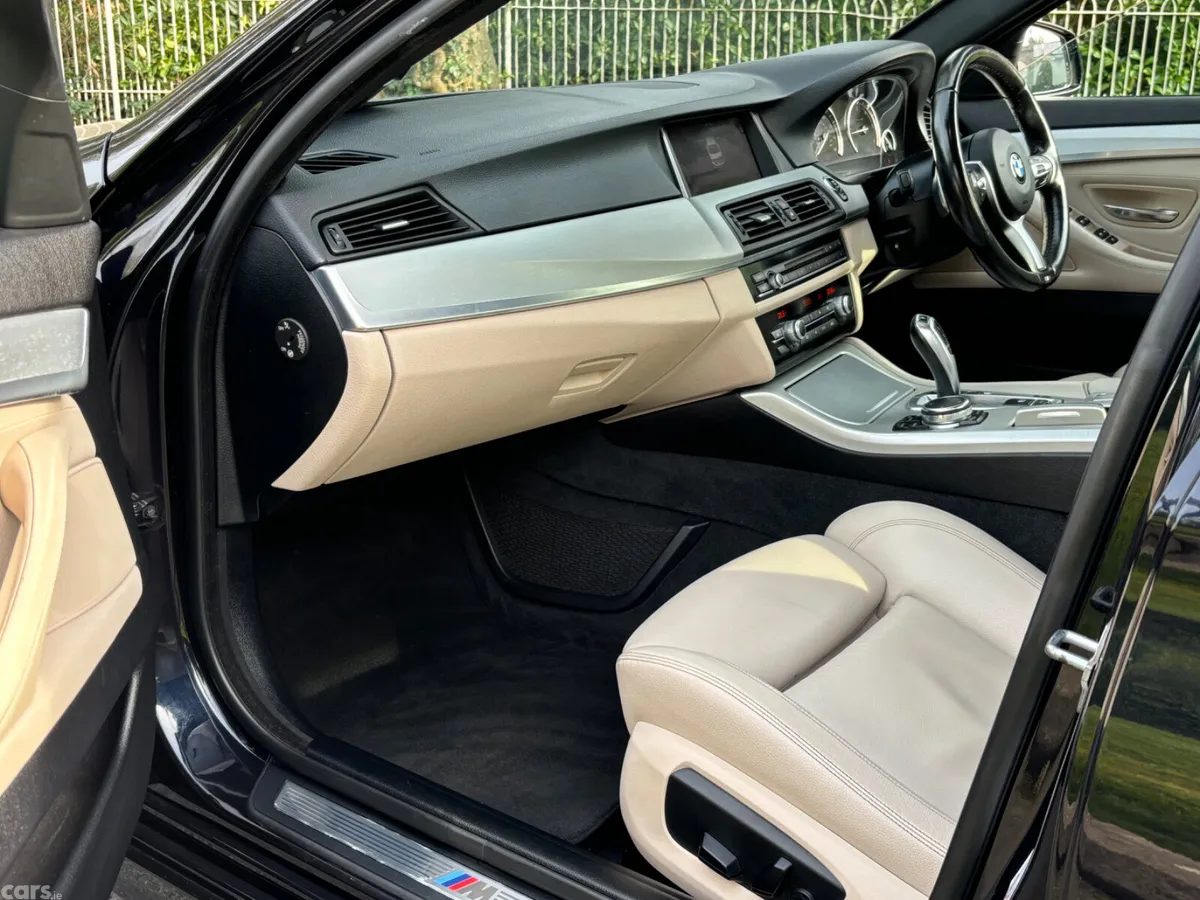 BMW 5-Series Saloon, Diesel, 2015, Black