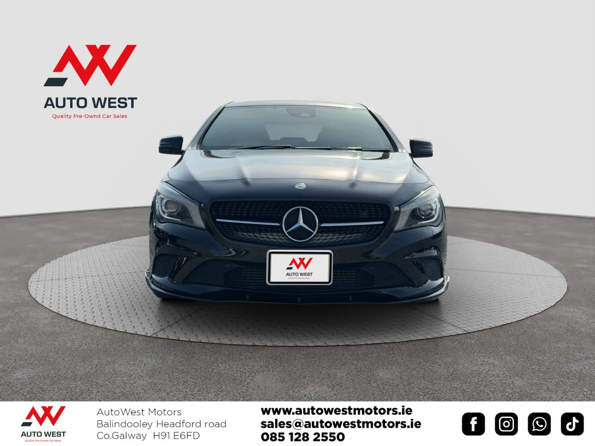 Mercedes-Benz CLA Saloon, Petrol, 2016, Black
