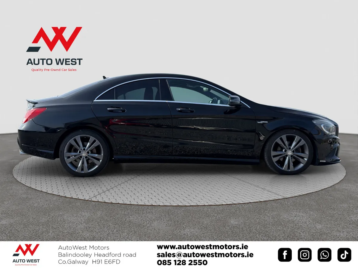 Mercedes-Benz CLA Saloon, Petrol, 2016, Black
